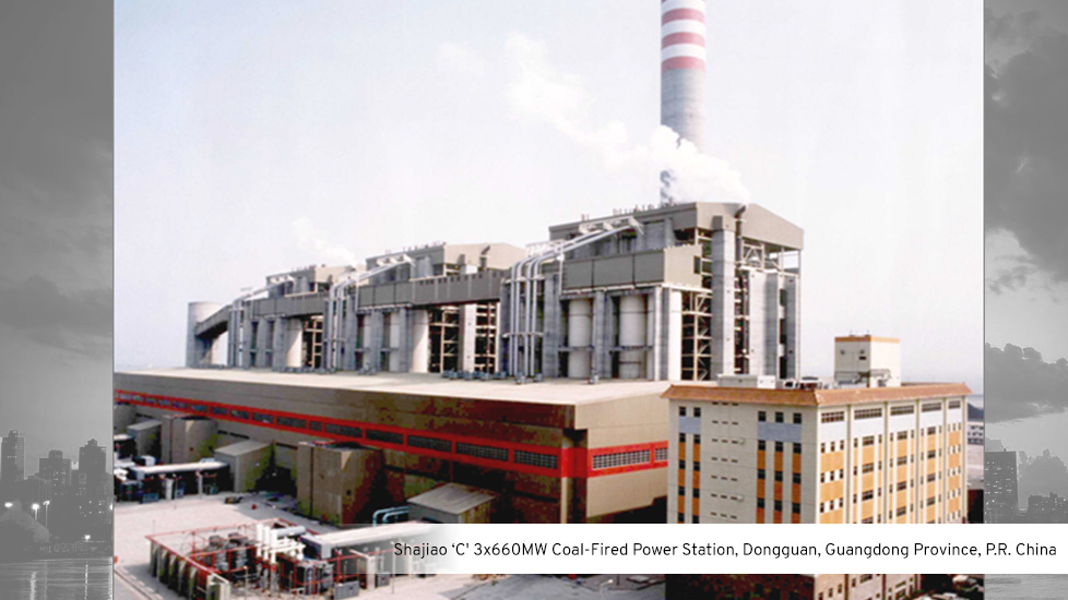 Shajiao 'C' Coal-Fired Power Station, Dongguan, Guangdong Province, P.R. China